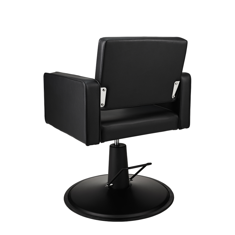 Black MIAMI salon hairdressing chair