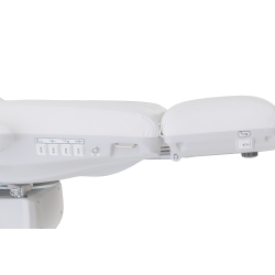 Fotel kosmetyczny Elektryczny TENDER NEO biały obrotowy -Fotele kosmetyczne elektryczne- 