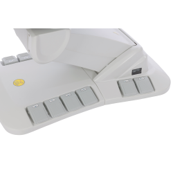 Fotel kosmetyczny Elektryczny TENDER NEO biały obrotowy -Fotele kosmetyczne elektryczne- 