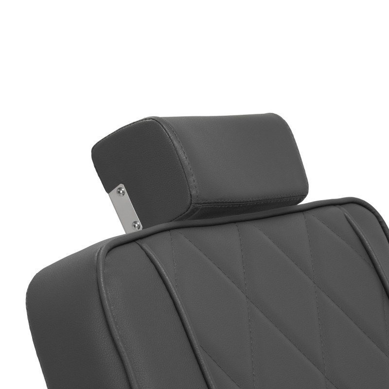 Szara nowoczesna fryzjerska fotele