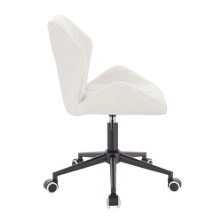 Hoker Hr212K Kremowy Baranek Czarna Podstawa