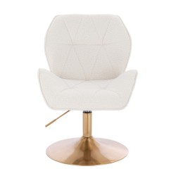 Hoker Hr212N Kremowy Baranek Złota Podstawa