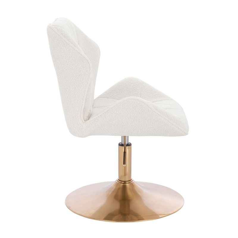 Hoker Hr212N Kremowy Baranek Złota Podstawa