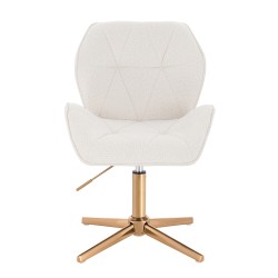 Hoker Hr212Cross Kremowy Baranek Złota Podstawa