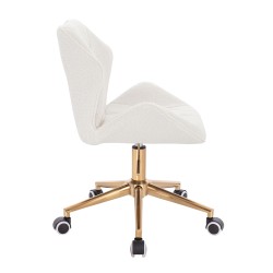 Hoker Hr212K Kremowy Baranek Złota Podstawa