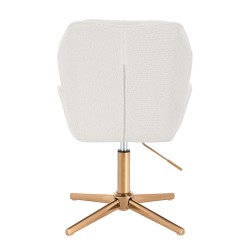 Hoker Hr212Cross Kremowy Baranek Złota Podstawa