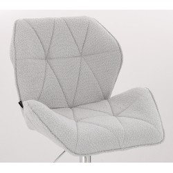 Hoker Hr212W Szary Baranek Czarna Podstawa