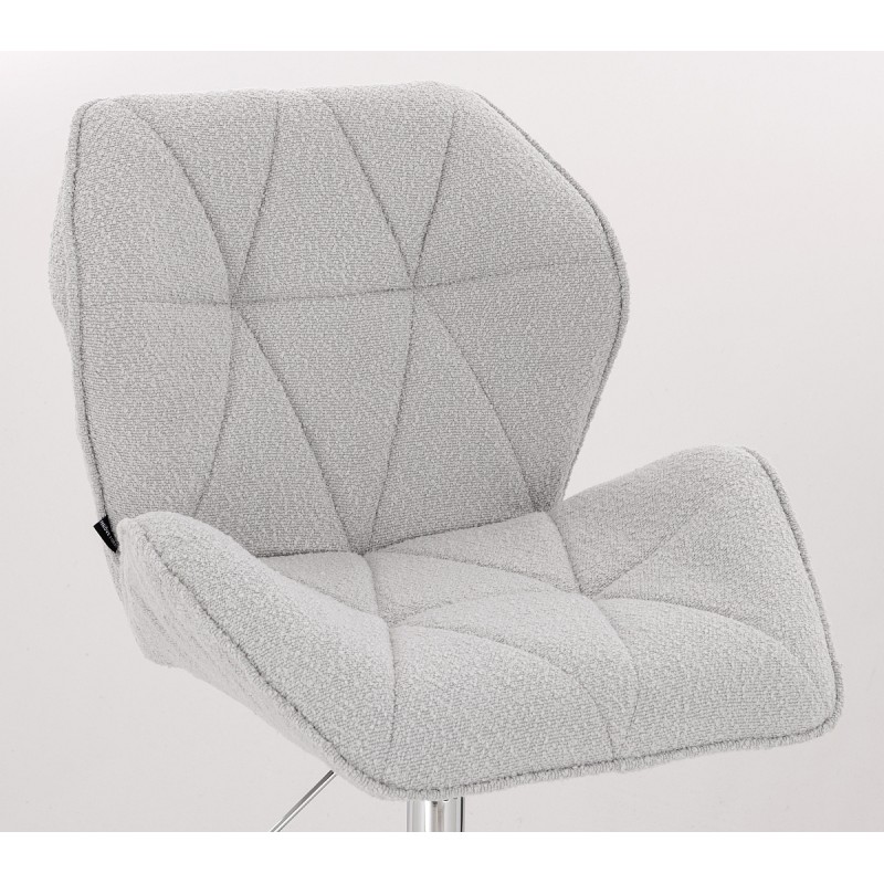 Hoker Hr212W Szary Baranek Czarna Podstawa