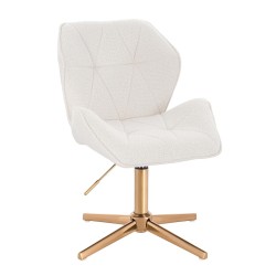 Hoker Hr212Cross Kremowy Baranek Złota Podstawa