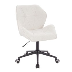 Hoker Hr212K Kremowy Baranek Czarna Podstawa