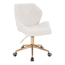 Hoker Hr212K Kremowy Baranek Złota Podstawa