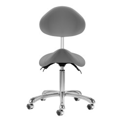 Taboret kosmetyczny 1004 Giovanni szary