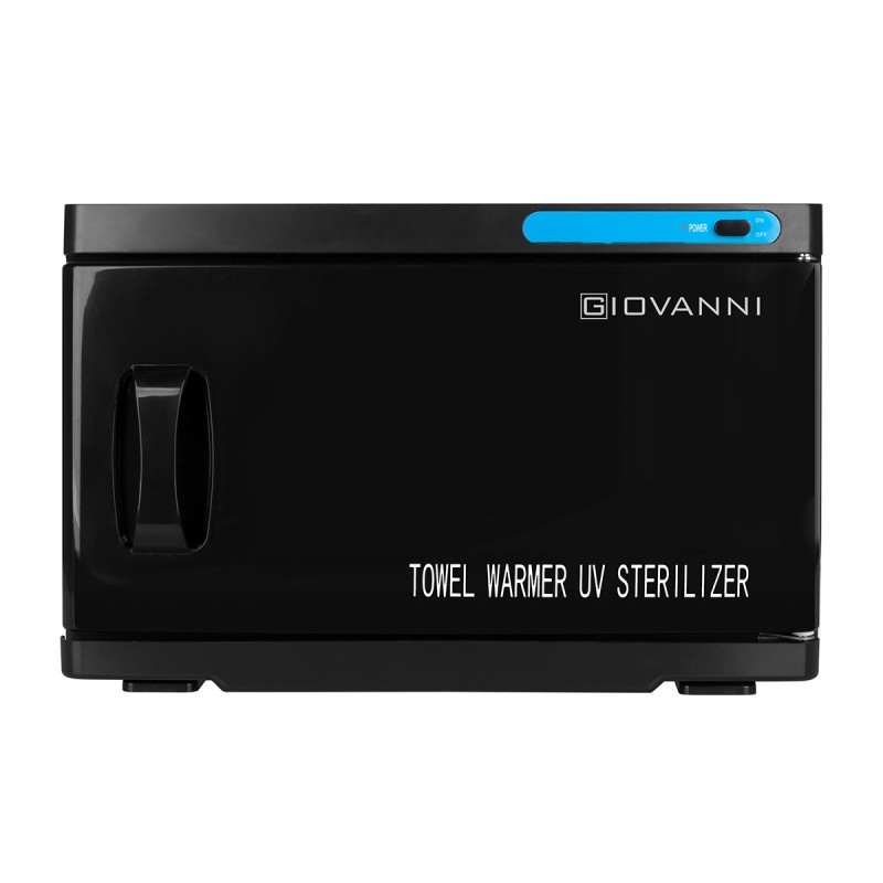Podgrzewacz do ręcznikow ze sterylizatorem UV-C 16 L czarny