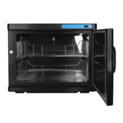 Podgrzewacz do ręcznikow ze sterylizatorem UV-C 23 L czarny