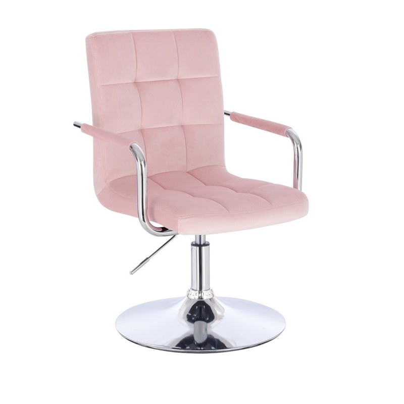 Pudrowy róż welurowy hoker