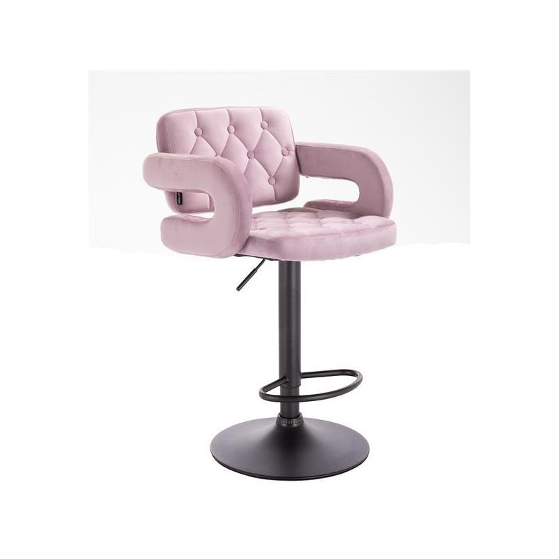 Hoker SURFW Wrzosowy Welur Czarna Podstawa