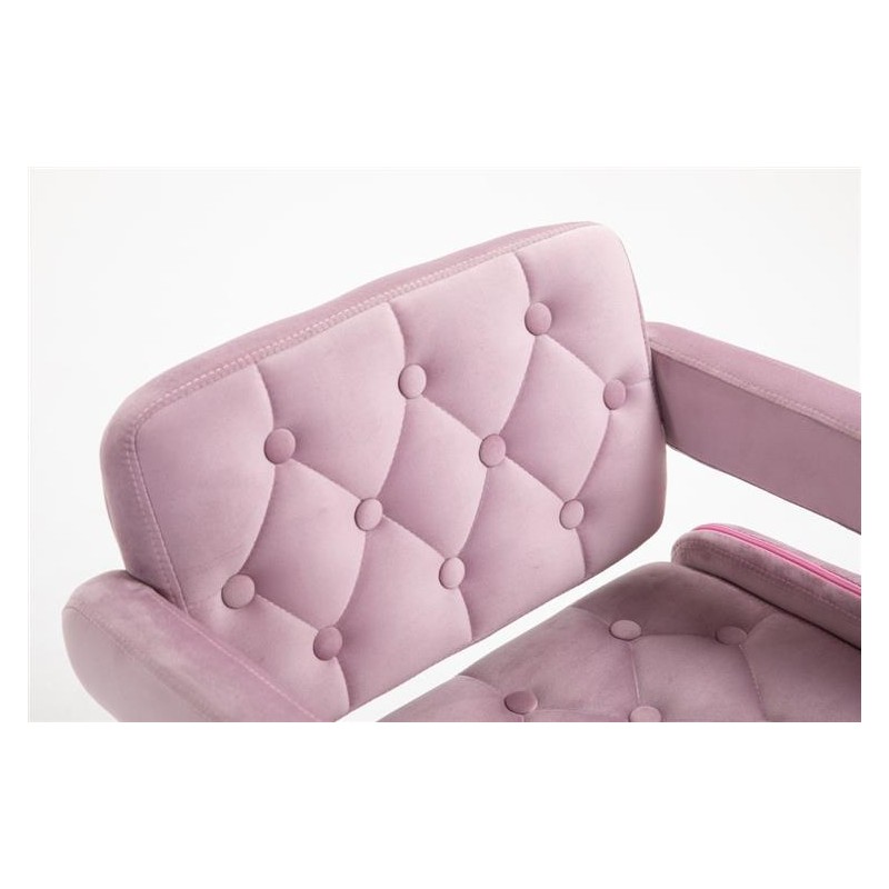 Hoker SURFW Wrzosowy Welur Czarna Podstawa