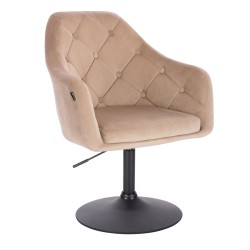 Hoker DERMEA N Latte Welur Czarna Podstawa