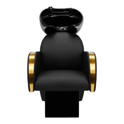 Gabbiano myjnia fryzjerska Malaga złoto czarna