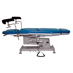 Fotel ginekologiczny - 3 silniki  - ILIAQ - niebieski -Strona główna- 
