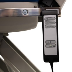 Fotel ginekologiczny - 3 silniki  - ILIAQ - niebieski -Strona główna- 