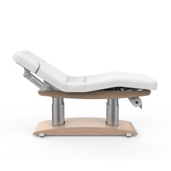 Łóżko kosmetyczne MOON H z podgrzewaniem białe -Łóżka kosmetyczne- 