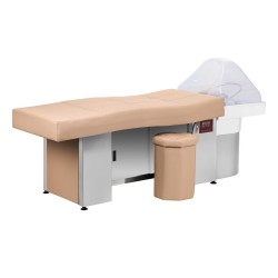 Beige Head Spa shampoo bed