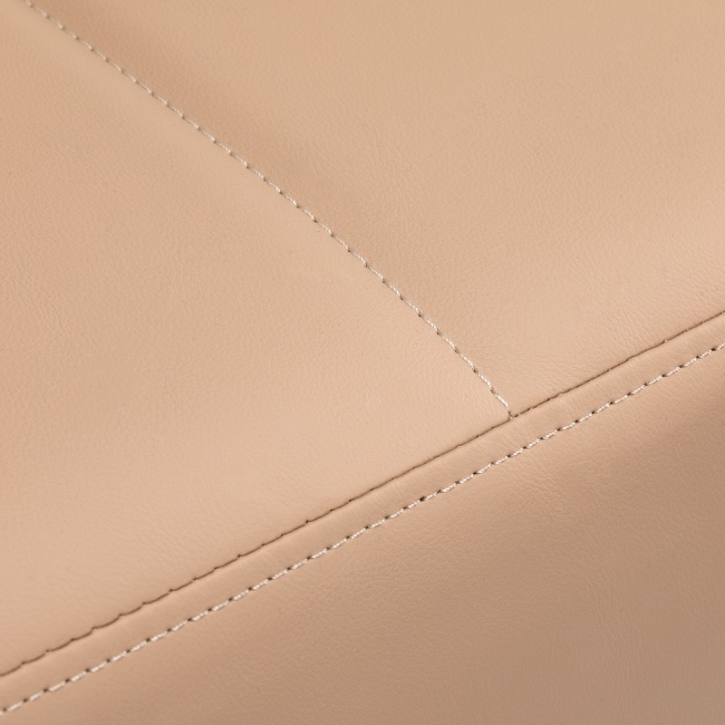 Beige reclining salon shampoo chair