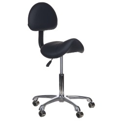 Taboret Kosmetyczny By-8373 Czarny