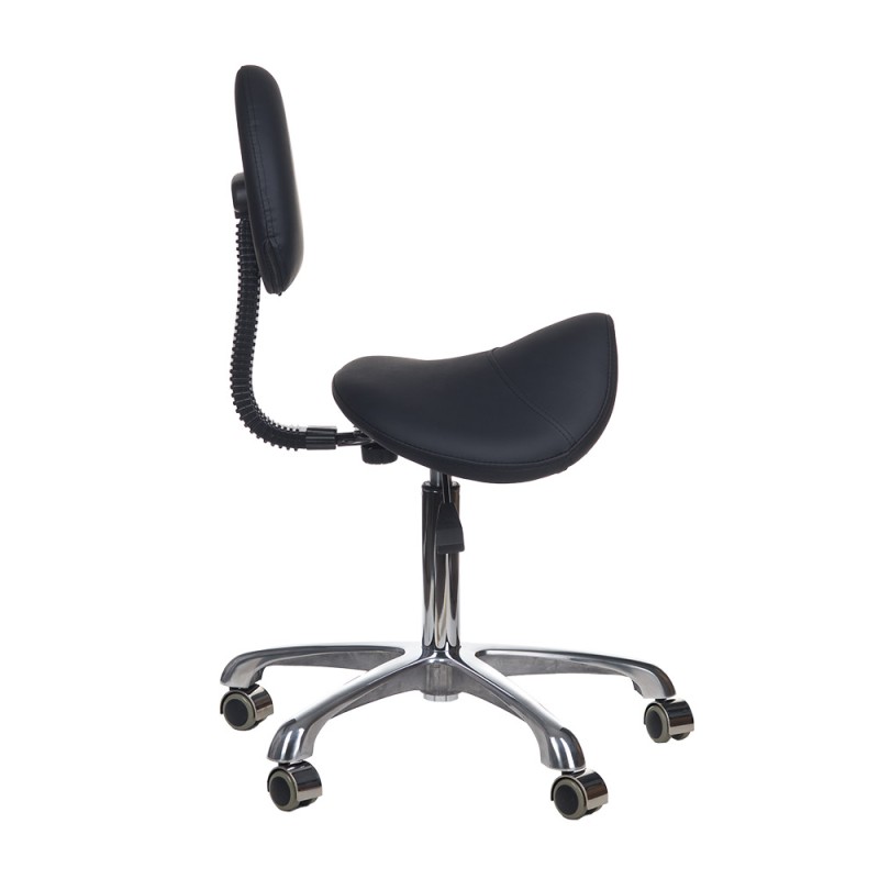 Taboret Kosmetyczny By-8373 Czarny