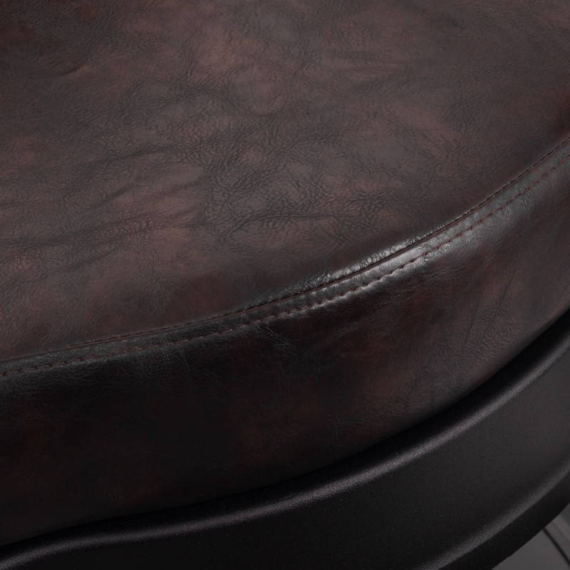 Gabbiano fotel barberski President Brązowy