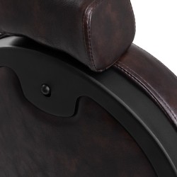 Gabbiano fotel barberski President Brązowy