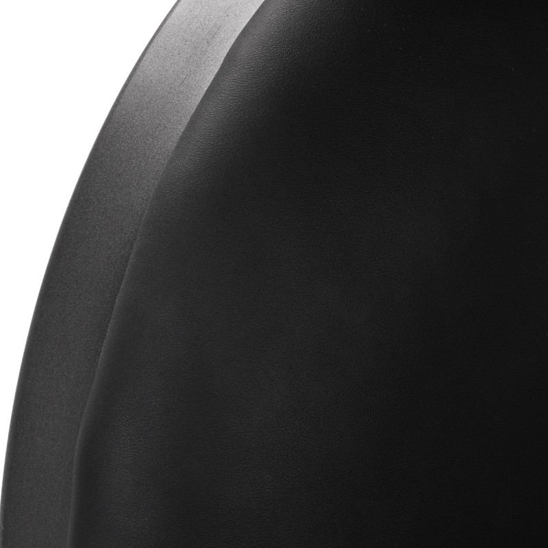 Gabbiano Fotel barberski Niccolo czarny bezguzikowy