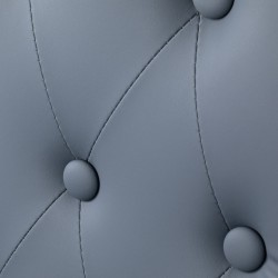 Gabbiano Fotel barberski Francesco grafitowy z czarną ramą