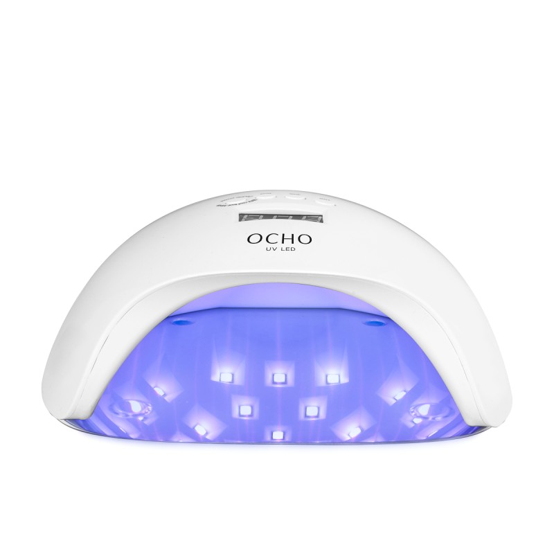Lampa UV LED OCHO NAILS X13 65W biała z lustrzanym dnem