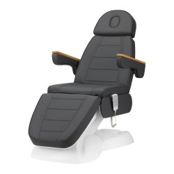 Fotel kosmetyczny elektryczny SILLON Lux 273b 3sil. v2 szary