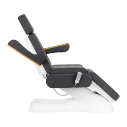 Fotel kosmetyczny elektryczny SILLON Lux 273b 3sil. v2 szary