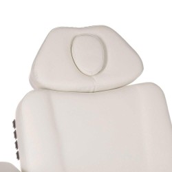 Elektryczny Fotel Kosmet Podgrzewany Br-6686 Biały obrotowy -Fotele kosmetyczne elektryczne- 