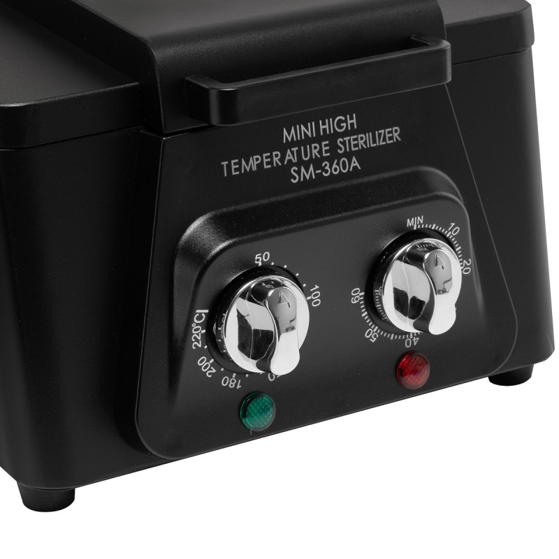 Sterylizator wysokotemperaturowy SM-360A czarny