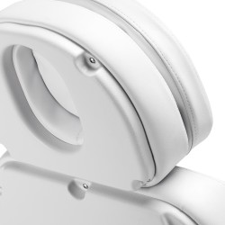 Elektryczny fotel kosmetyczny SILLON CLASSIC 3 silniki z podgrzewaniem second edition biały