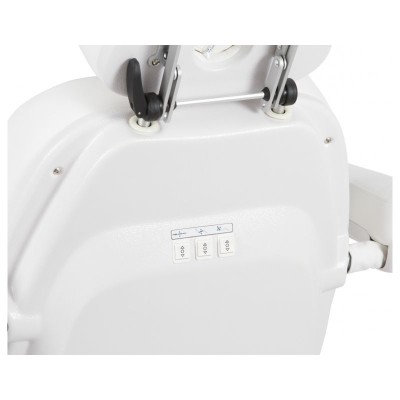 Fotel Kosmetyczny Taurus Biały -Fotele kosmetyczne elektryczne- 