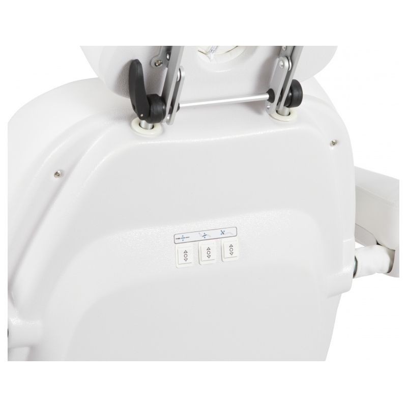 Fotel Kosmetyczny Taurus Biały -Fotele kosmetyczne elektryczne- 