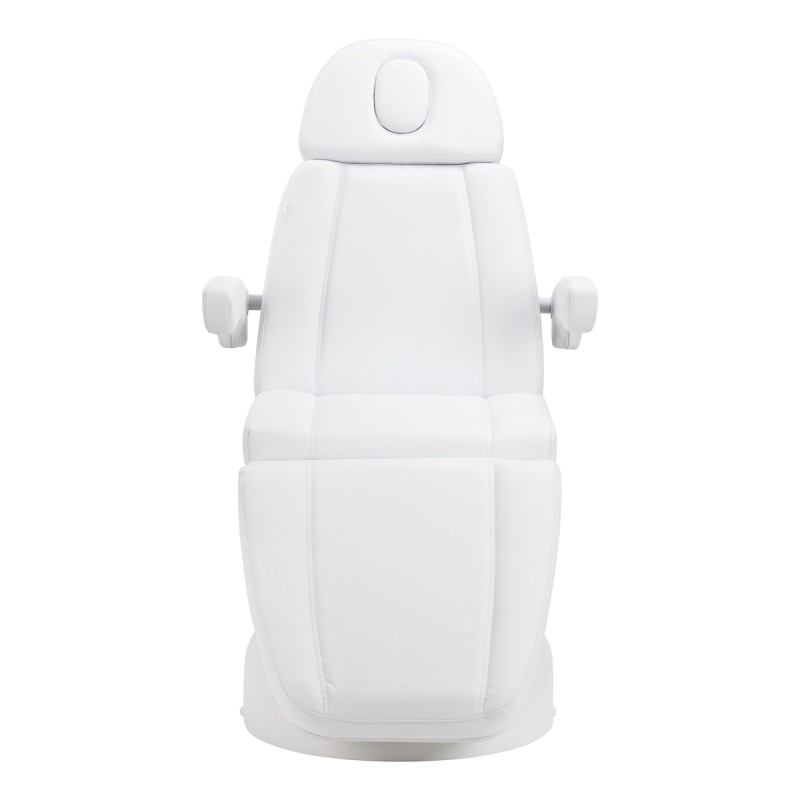 Biały fotel do zabiegów kosmetycznych Zaffiro Lux