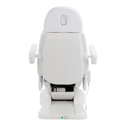 Biały fotel do zabiegów kosmetycznych Zaffiro Lux