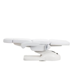 Biały fotel do zabiegów kosmetycznych Zaffiro Lux