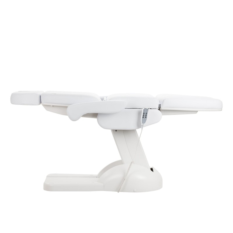 Biały fotel do zabiegów kosmetycznych Zaffiro Lux