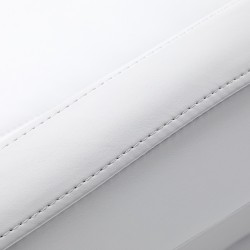 Biały fotel do zabiegów kosmetycznych Zaffiro Lux