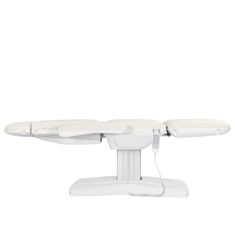 FOTEL KOSMETYCZNY ELEKTR. ECLIPSE 4 SILN. BIAŁY