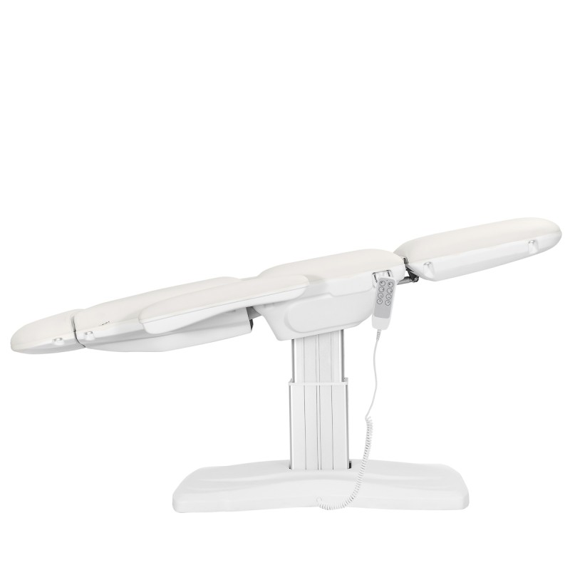 FOTEL KOSMETYCZNY ELEKTR. ECLIPSE 4 SILN. BIAŁY