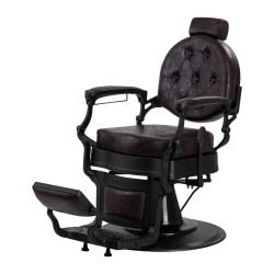 Gabbiano fotel barberski President Brązowy